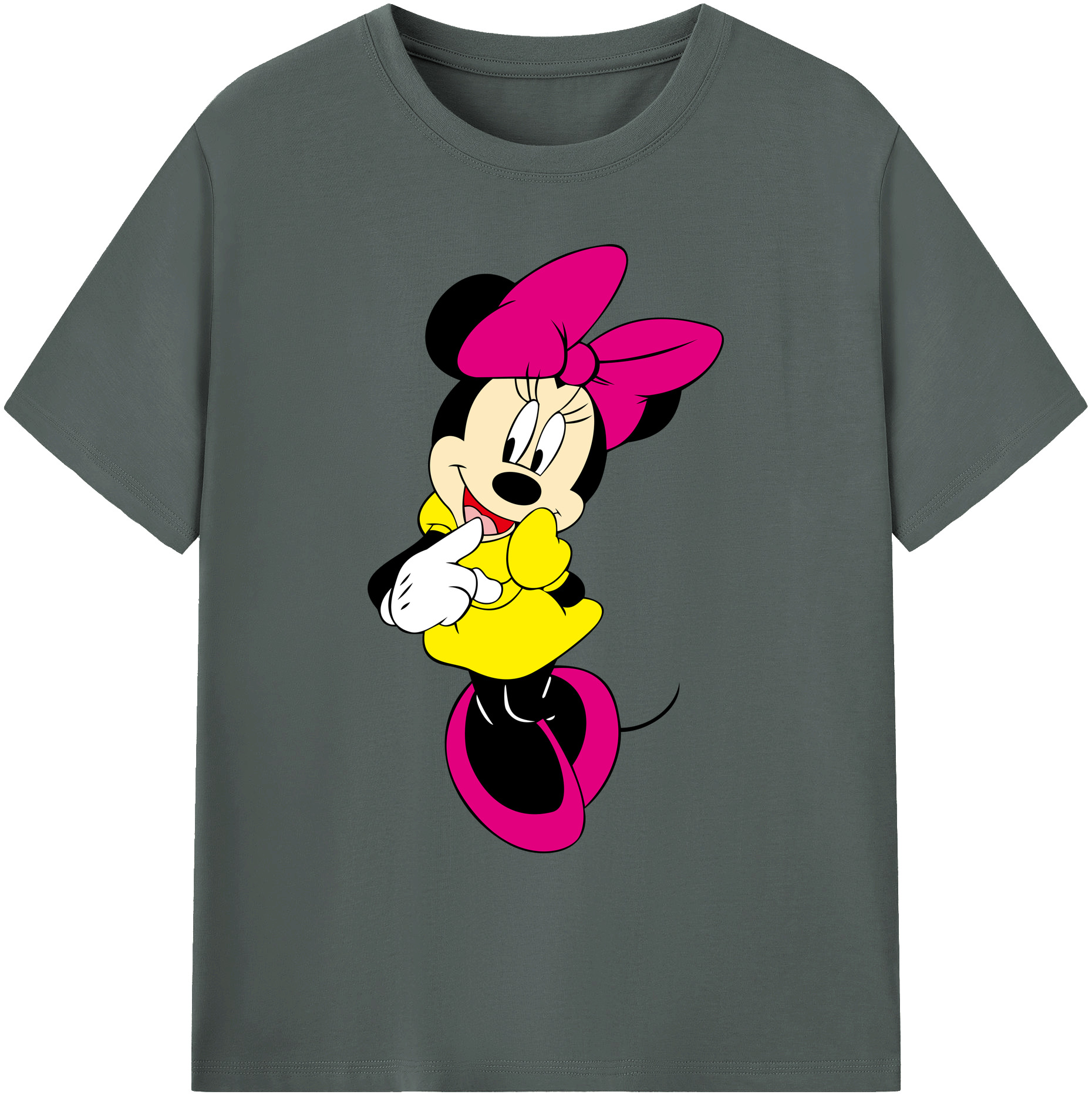 ミッキーマウス Mickey Mouse 綿100％ メンズ半袖Tシャツ｜肌触りやわらか＆通気性